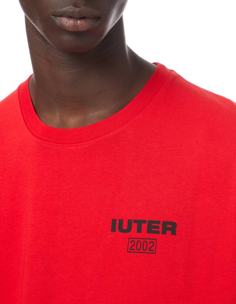 rinascente Iuter Maglietta girocollo fast logo con stampa