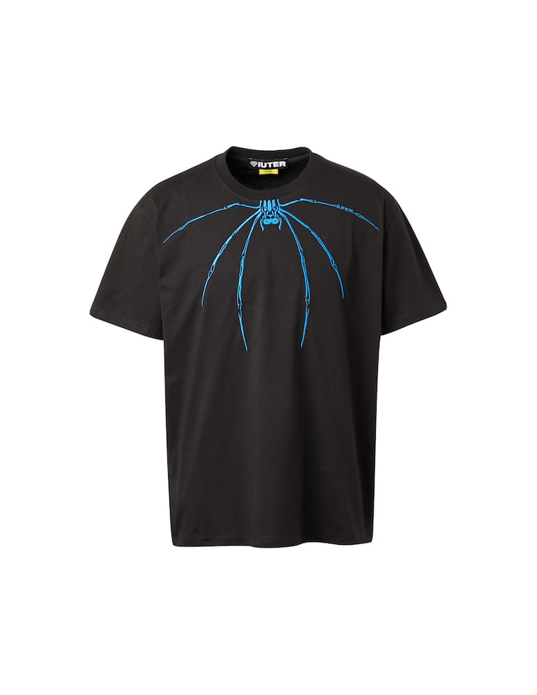 rinascente Iuter Maglietta girocollo ragni ricamata