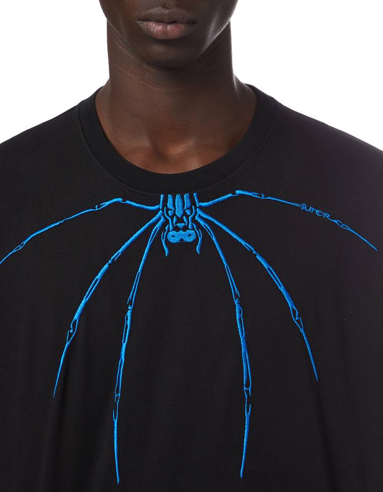 rinascente Iuter Maglietta girocollo ragni ricamata