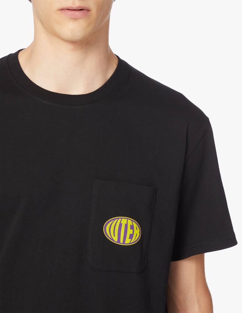 rinascente Iuter Hungry dog screen print t-shirt