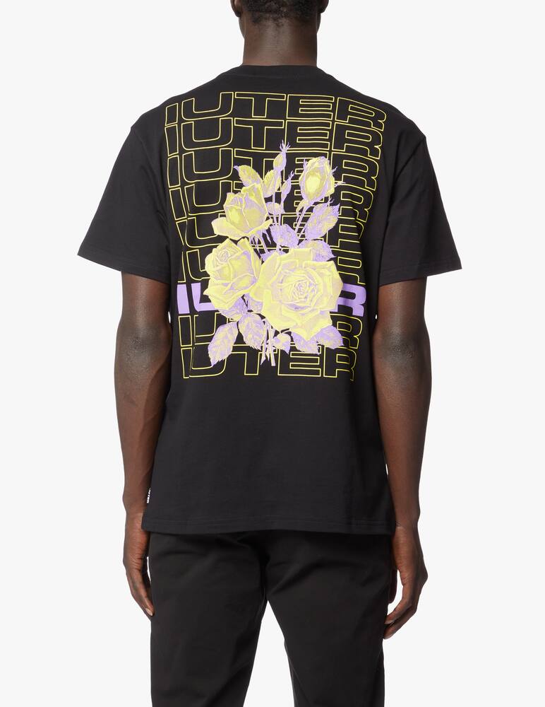 rinascente Iuter Rosa back screen print t-shirt