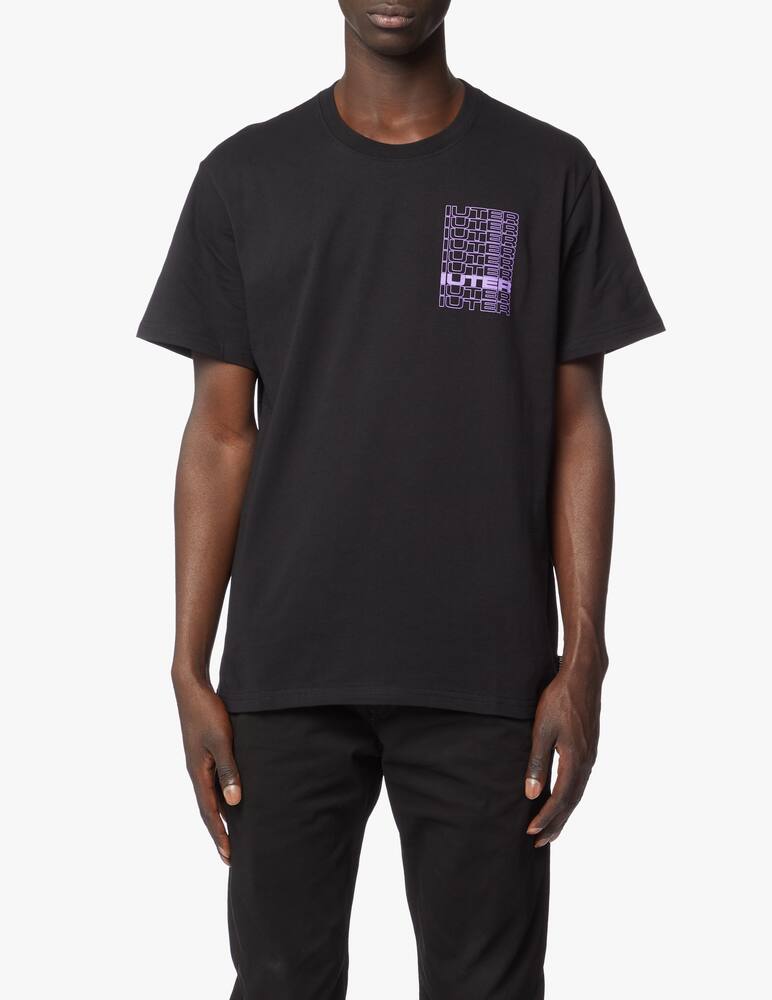 rinascente Iuter Rosa back screen print t-shirt