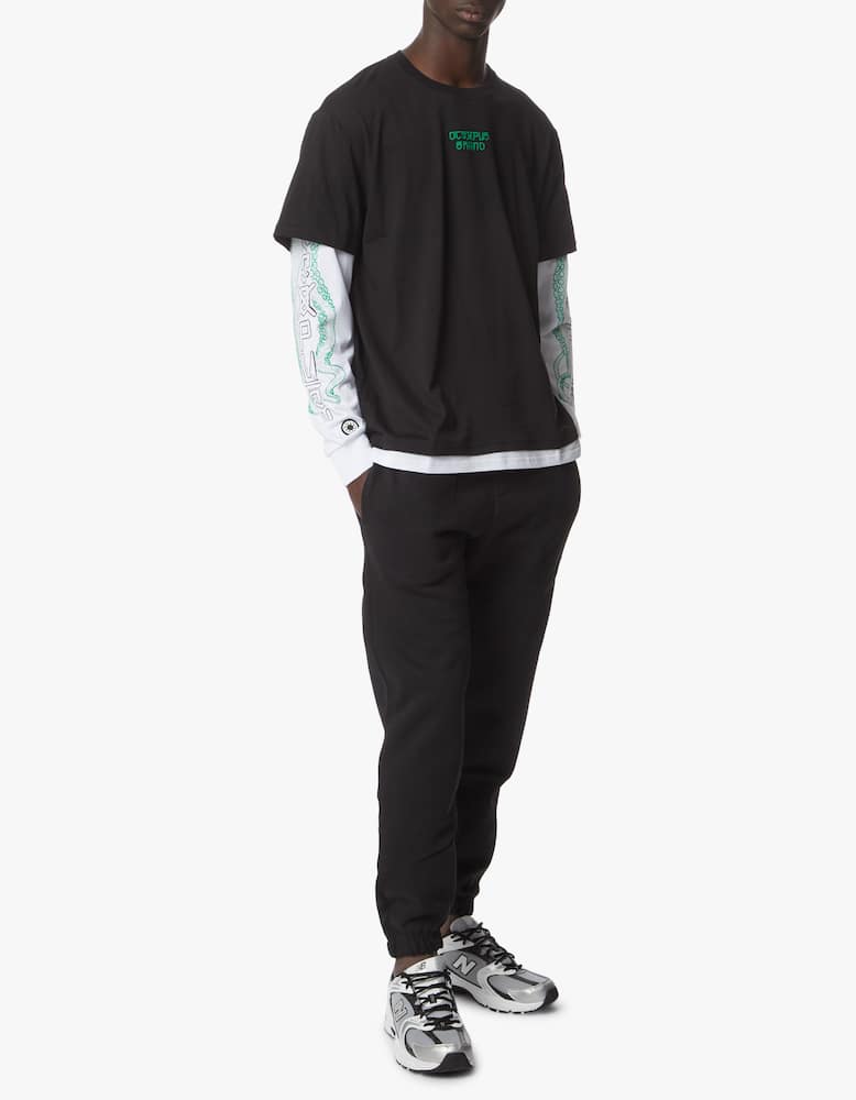 rinascente Octopus Bandana back logo t-shirt