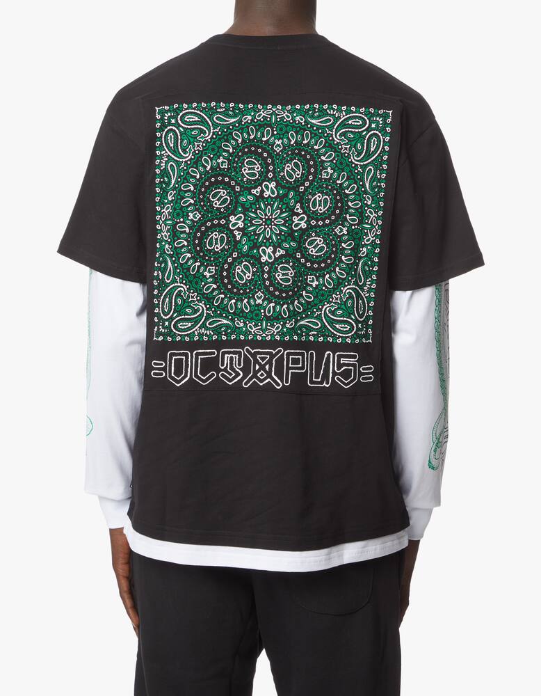 rinascente Octopus Bandana back logo t-shirt