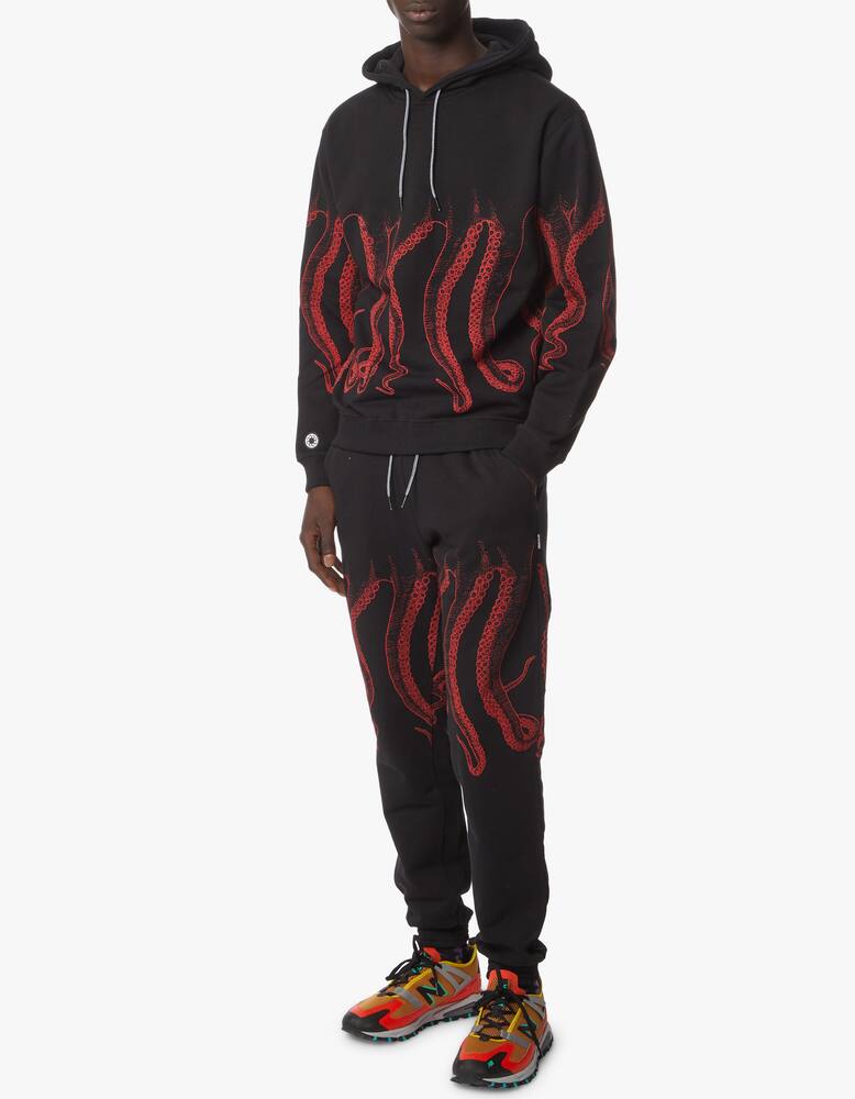 rinascente Octopus Felpa con cappuccio outline