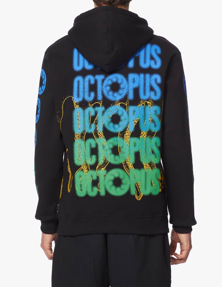 rinascente Octopus Felpa con cappuccio blurred