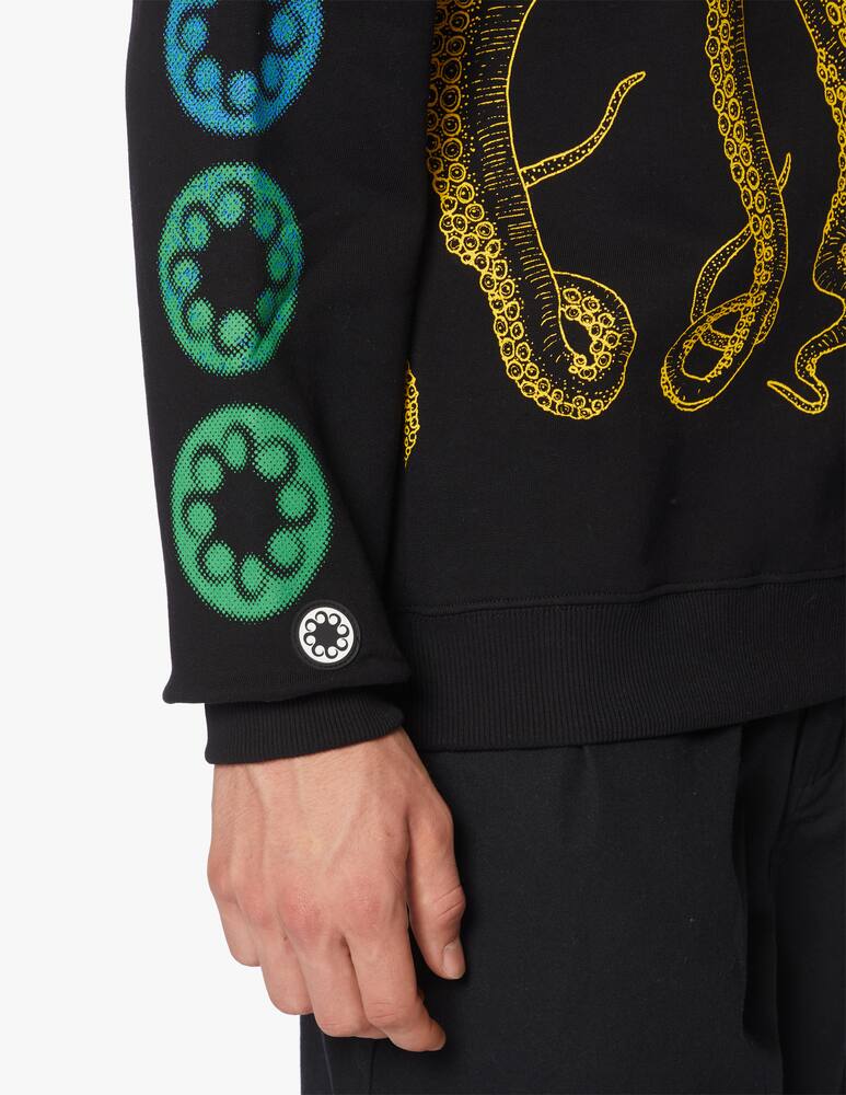 rinascente Octopus Felpa con cappuccio blurred