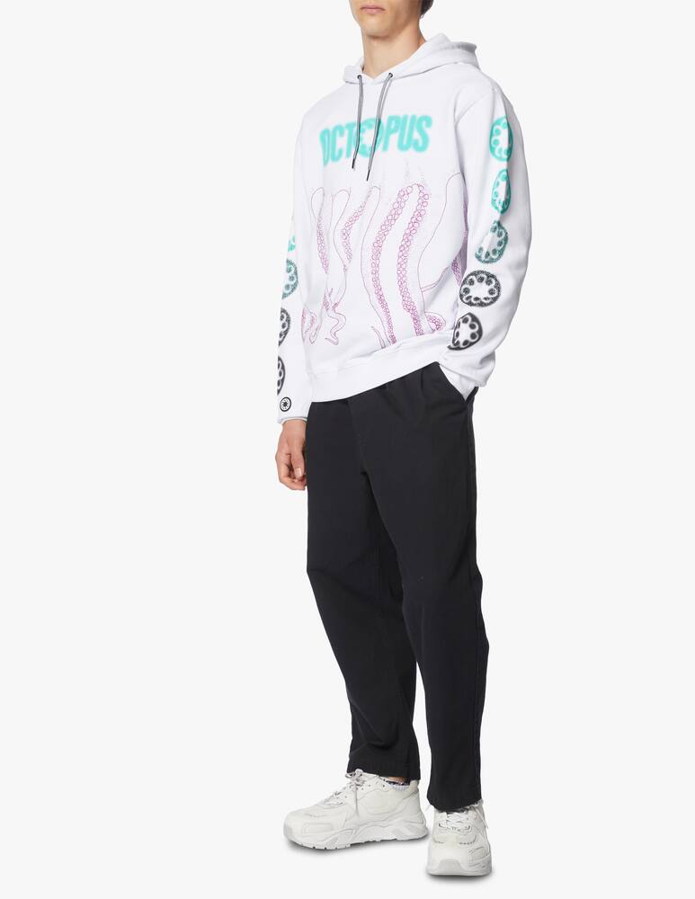 rinascente Octopus Blurred hoodie