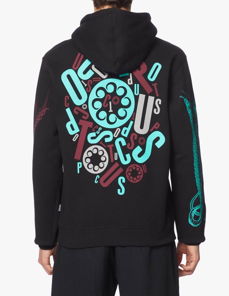 rinascente Octopus Letterz logo hoodie