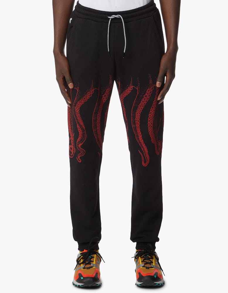 rinascente Octopus Pantalone in felpa outline tentacoli