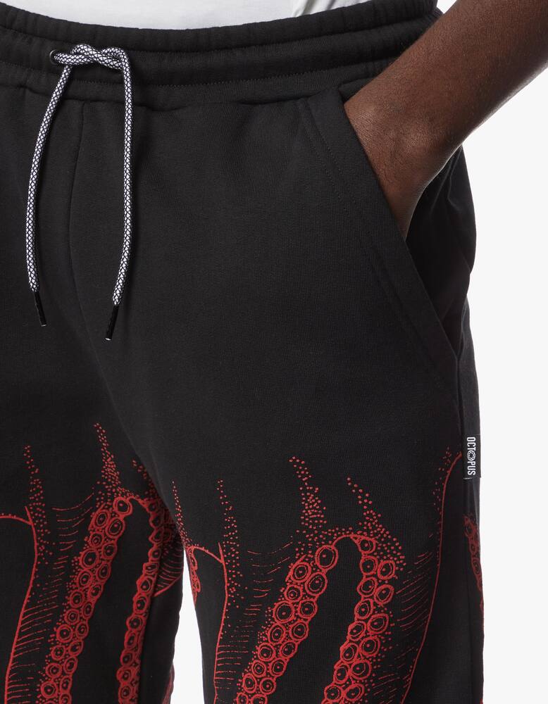 rinascente Octopus Pantalone in felpa outline tentacoli