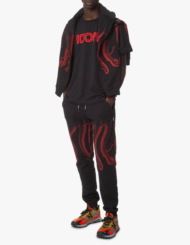 rinascente Octopus Outline logo t-shirt