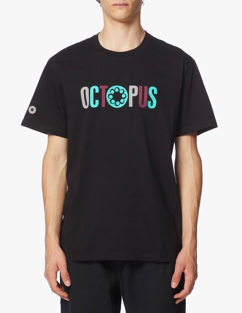 rinascente Octopus Maglietta girocollo letterz logo