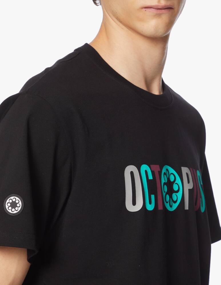 rinascente Octopus Maglietta girocollo letterz logo