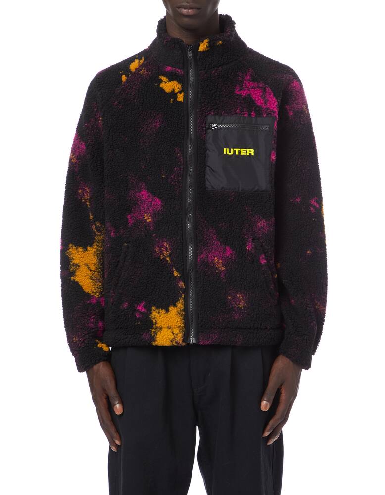 rinascente Iuter Felpa zip orsetto tie dye con cappuccio