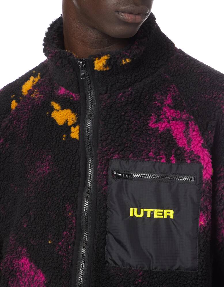 rinascente Iuter Felpa zip orsetto tie dye con cappuccio