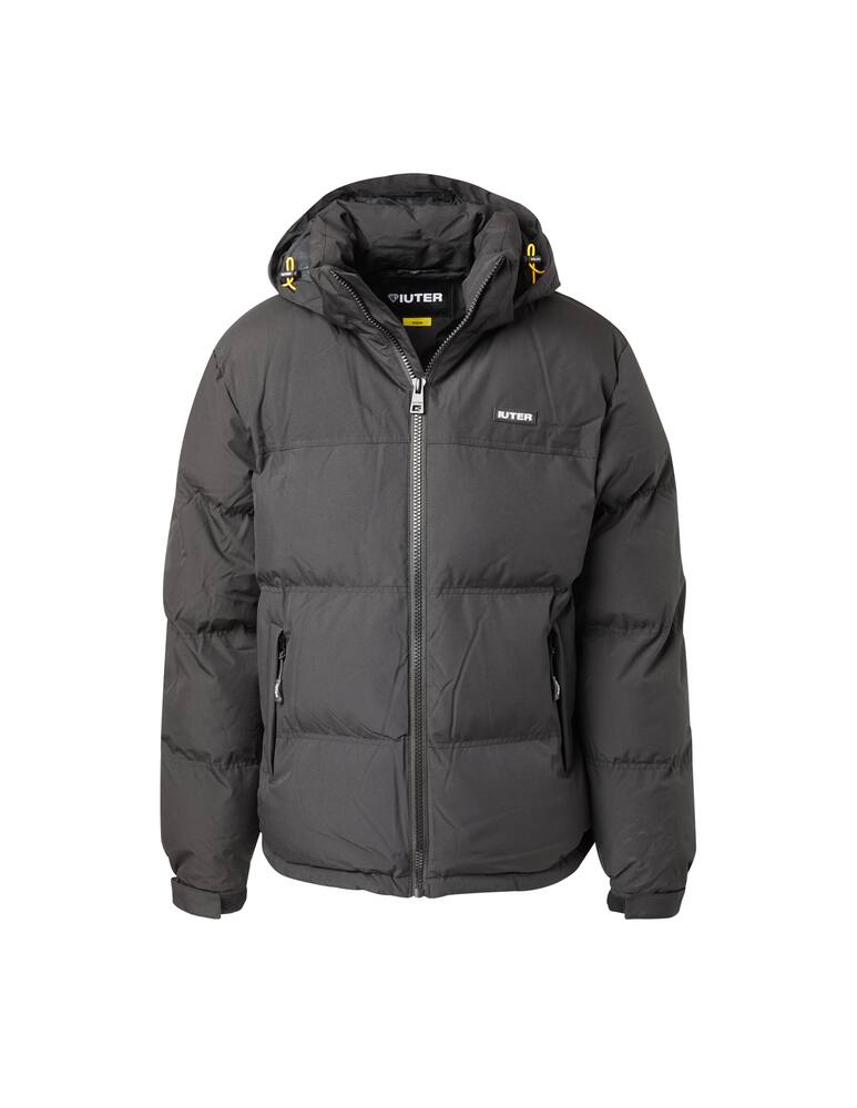 rinascente Iuter Logo hooded puffer
