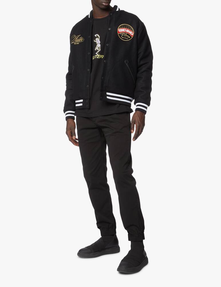rinascente Iuter Fernet embroidered bomber jacket