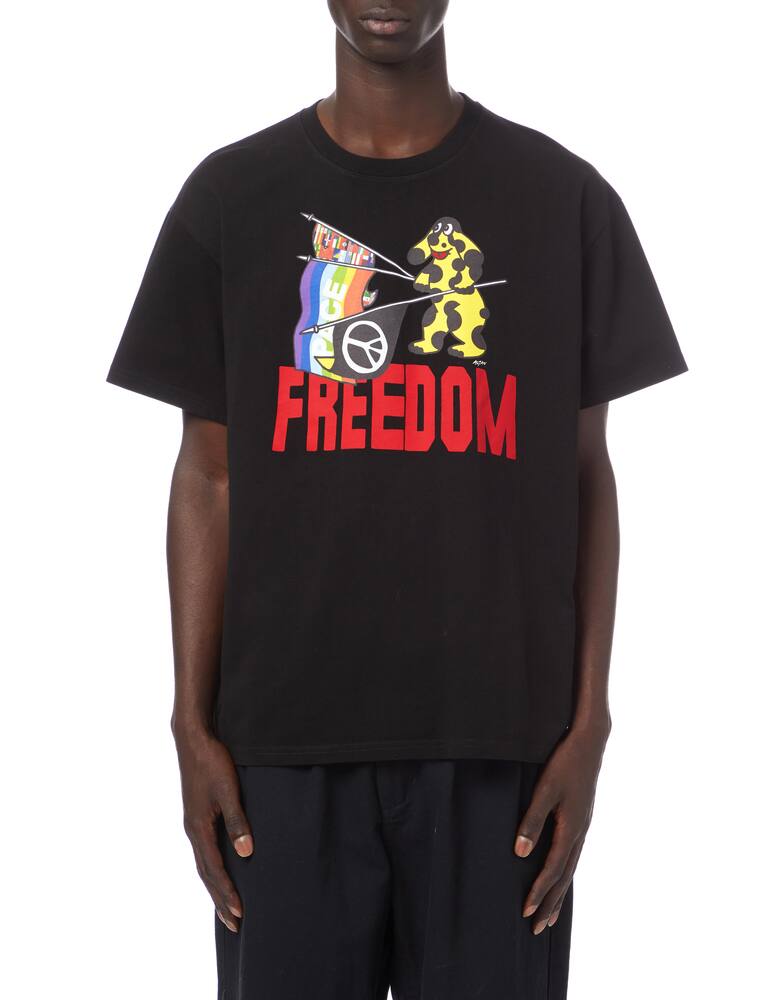 rinascente Iuter Freedom screen print t-shirt