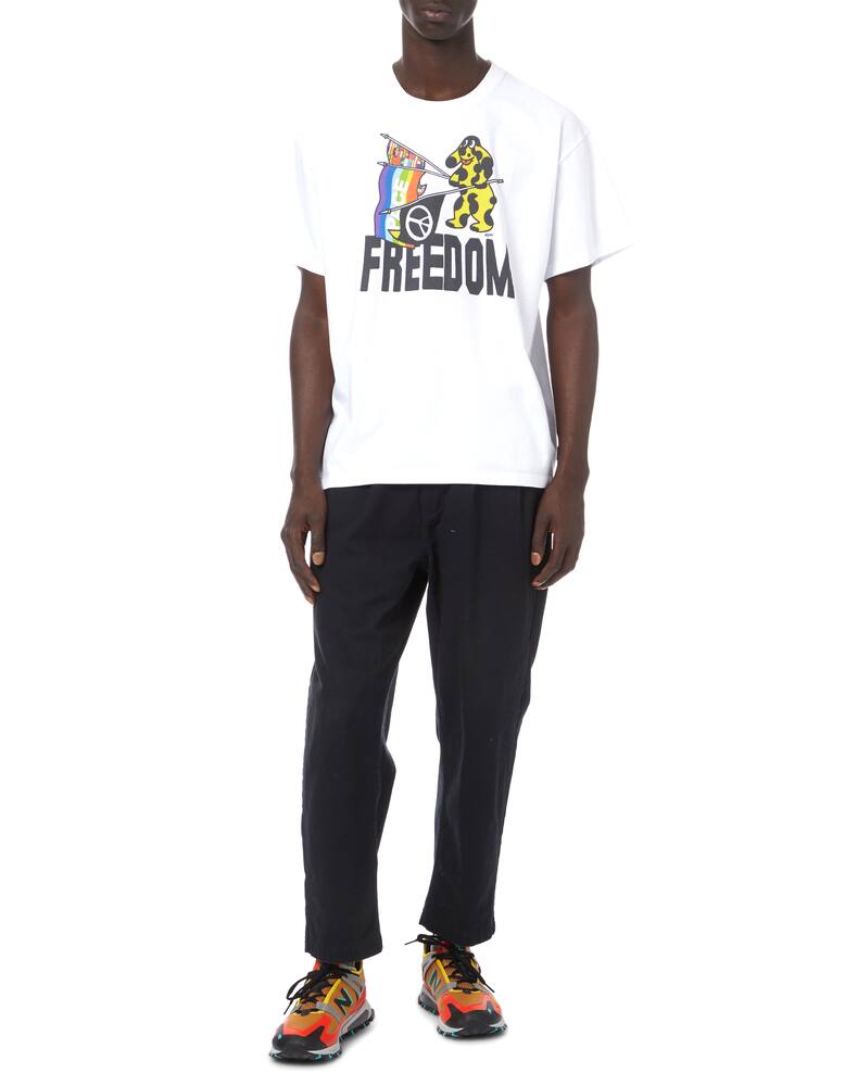 rinascente Iuter Maglietta girocollo freedom con stampa