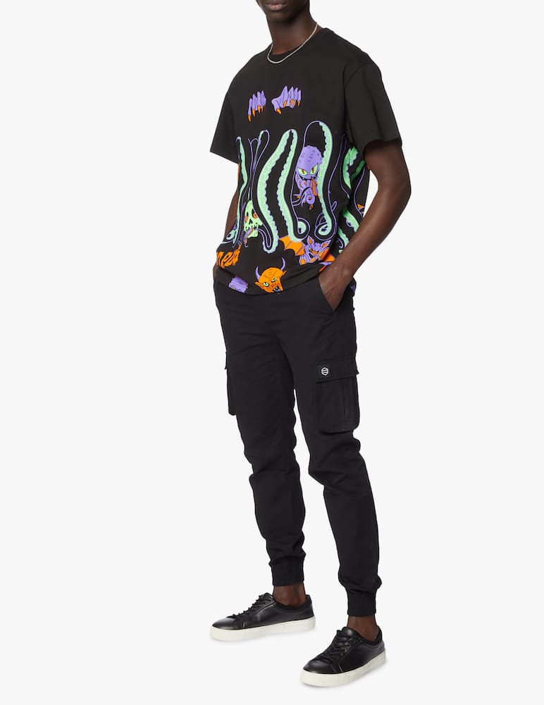 rinascente Octopus Maglietta girocollo octopus monsters family