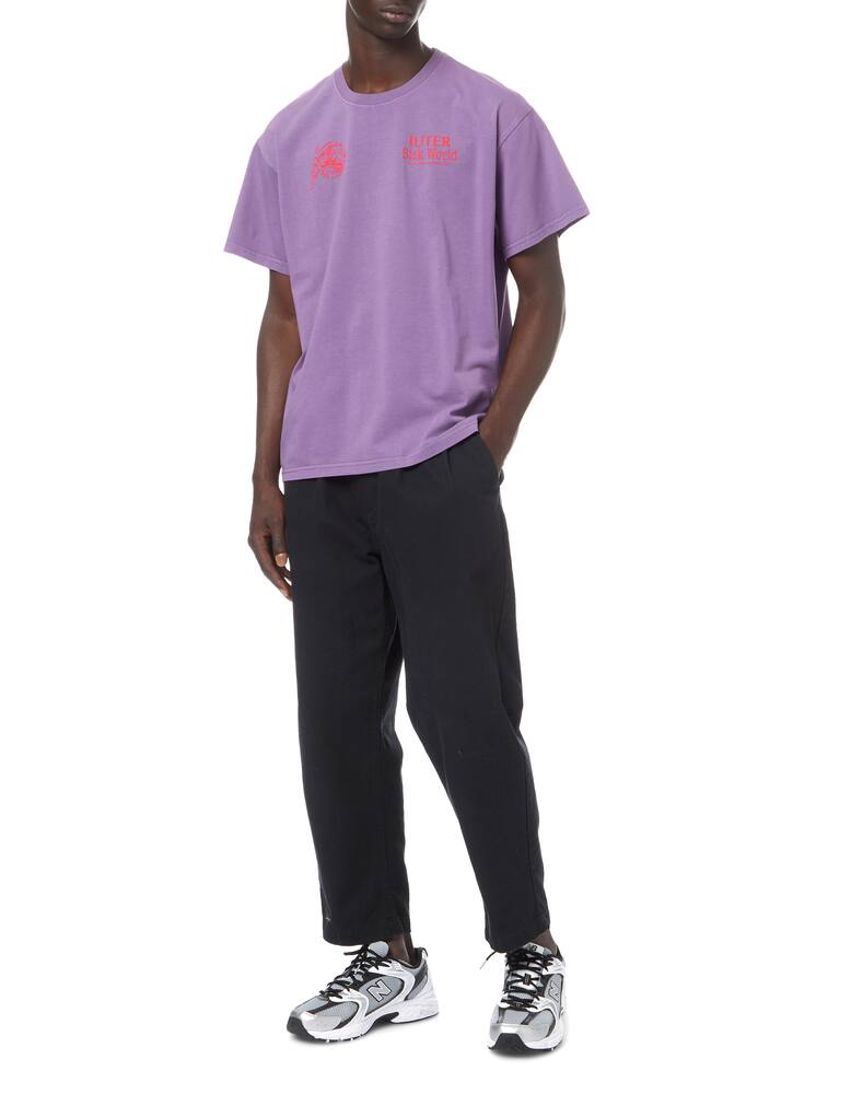 rinascente Iuter Maglietta girocollo sick world con stampa