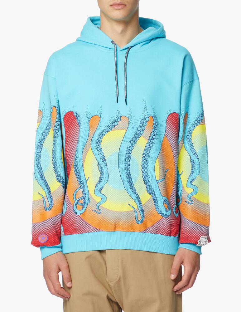 rinascente Octopus Felpa con cappuccio space jam tentacoli tune squad