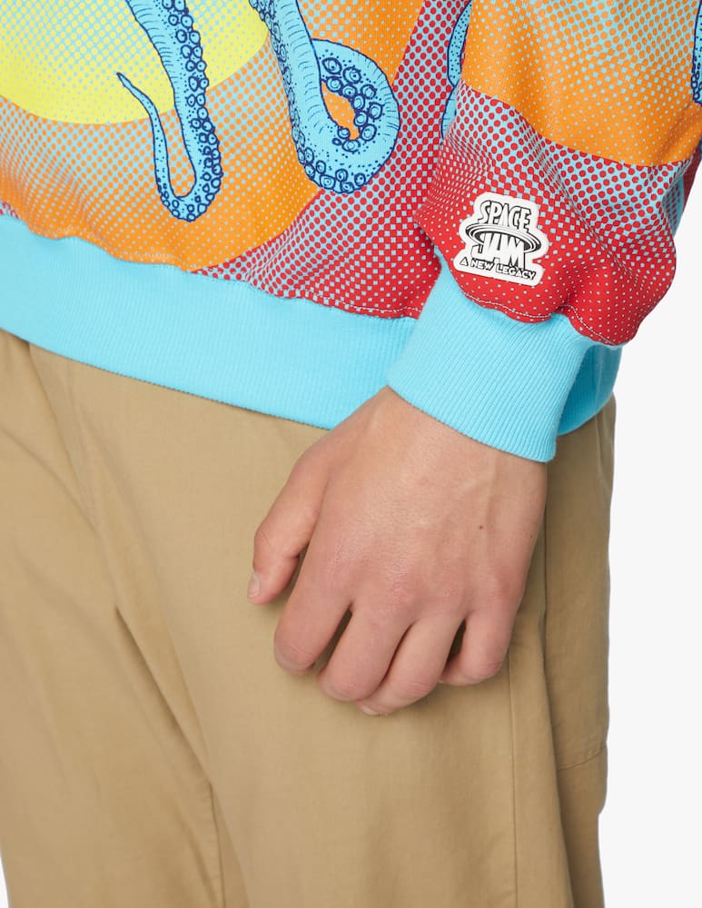 rinascente Octopus Felpa con cappuccio space jam tentacoli tune squad