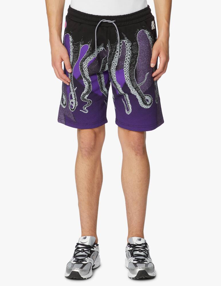 rinascente Octopus Pantaloncino corto in felpa space jam goone squad