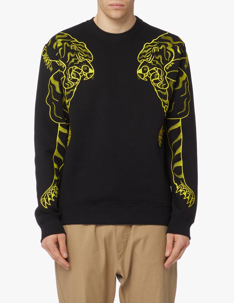 rinascente Iuter Embroidered double nepal roundneck sweatshirt
