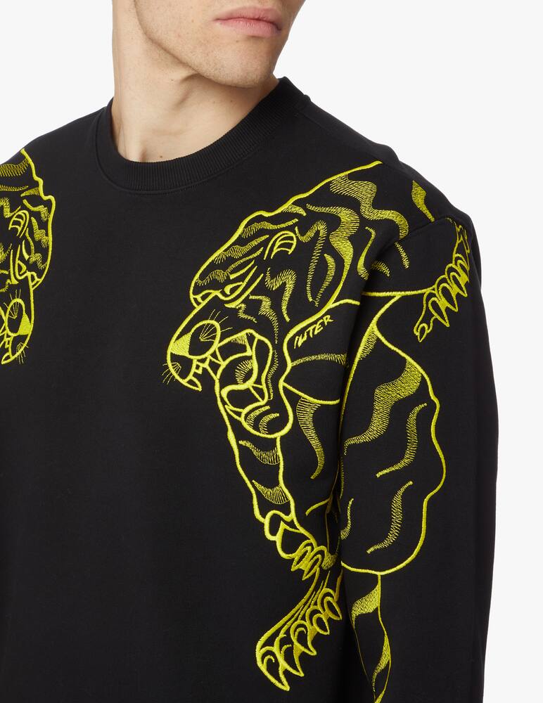 rinascente Iuter Embroidered double nepal roundneck sweatshirt