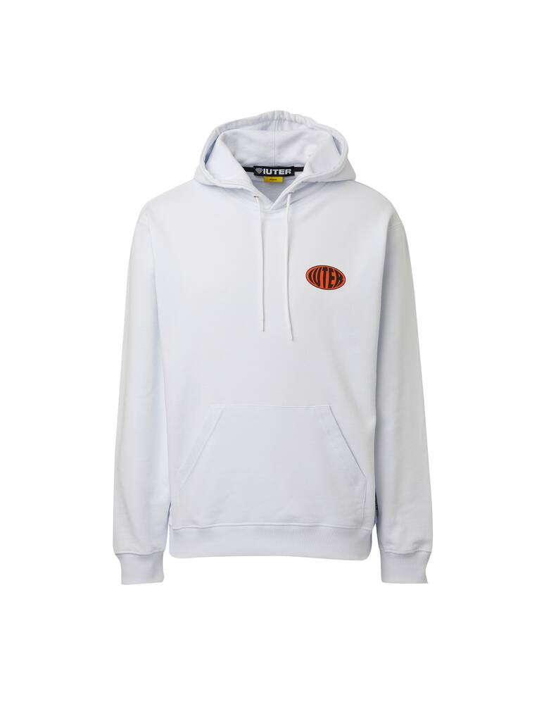 rinascente Iuter Felpa con cappuccio cane retro - bianco