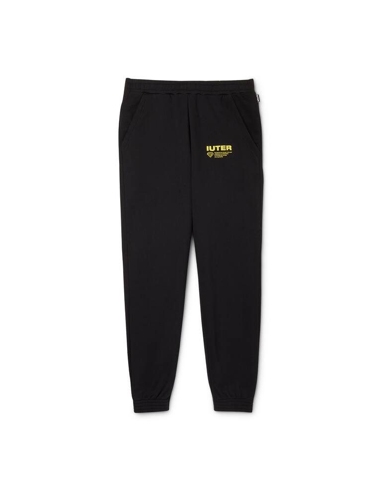 rinascente Iuter Pantalone tuta logo info - nero