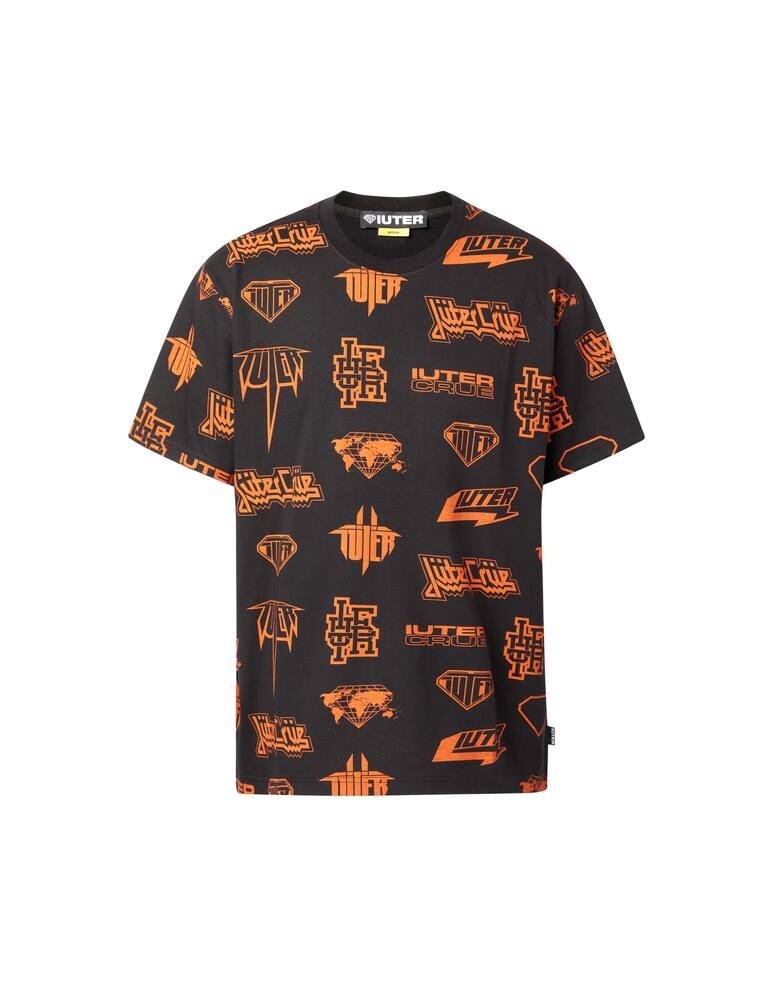 rinascente Iuter Logo ao horns t-shirt - black