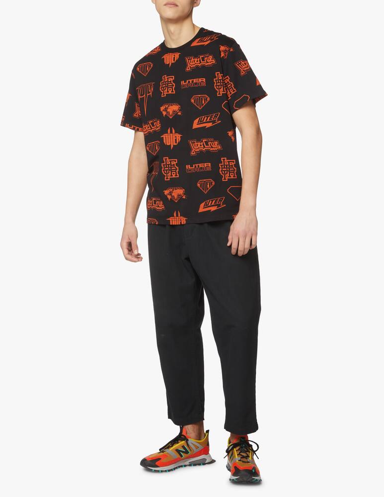 rinascente Iuter Logo ao horns t-shirt - black