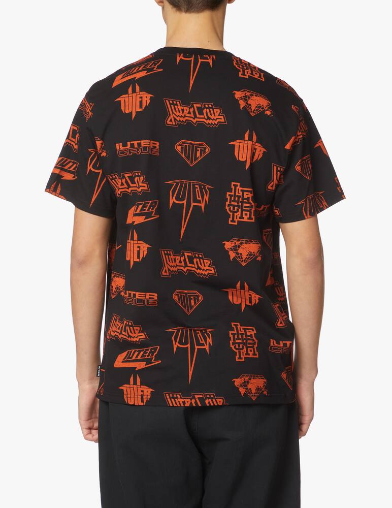 rinascente Iuter Logo ao horns t-shirt - black