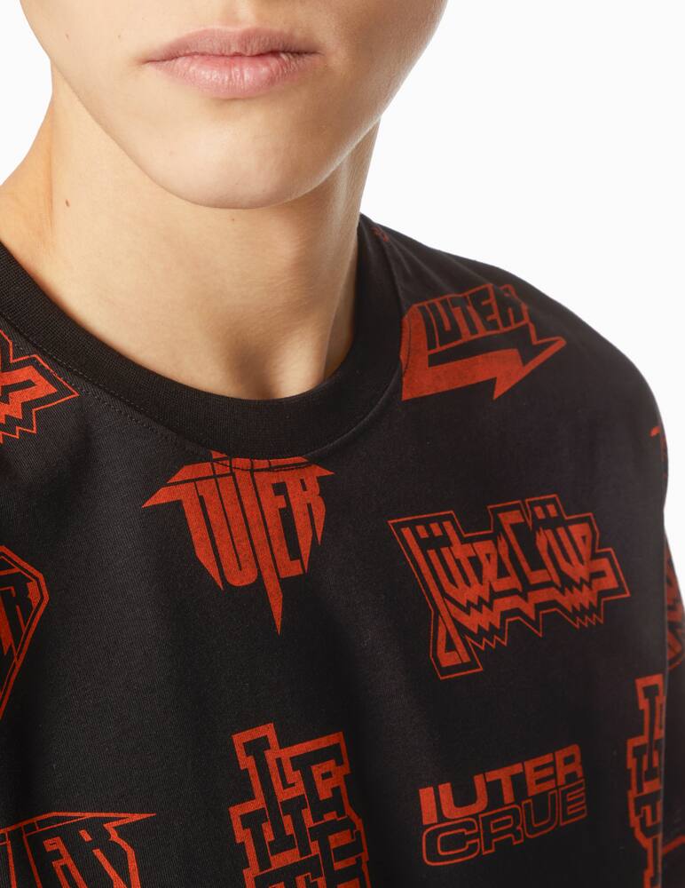 rinascente Iuter Logo ao horns t-shirt - black