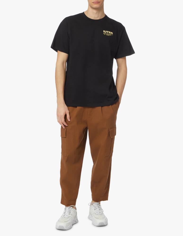 rinascente Iuter Logo info back t-shirt - black