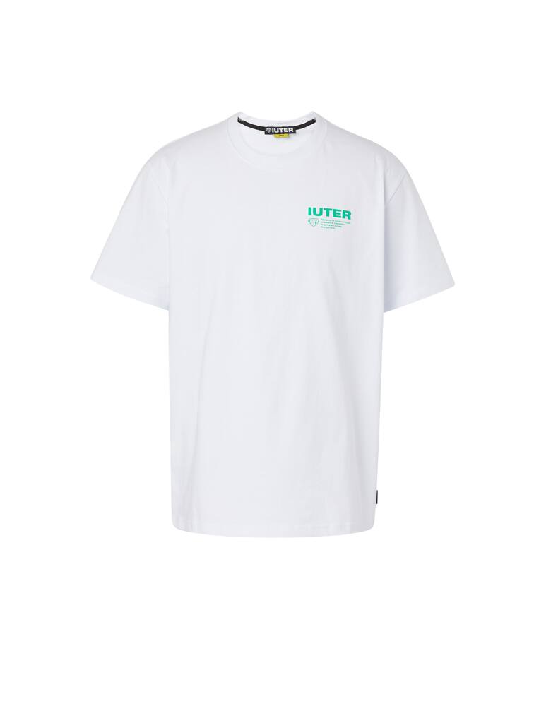 rinascente Iuter Logo info back t-shirt - white