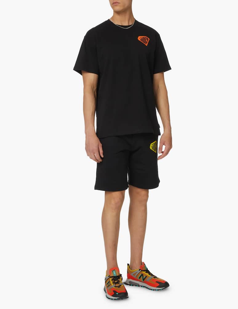 rinascente Iuter Logo stencil back t-shirt - black