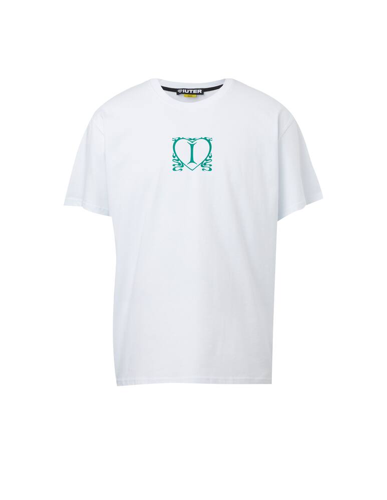 rinascente Iuter Back heart t-shirt - white