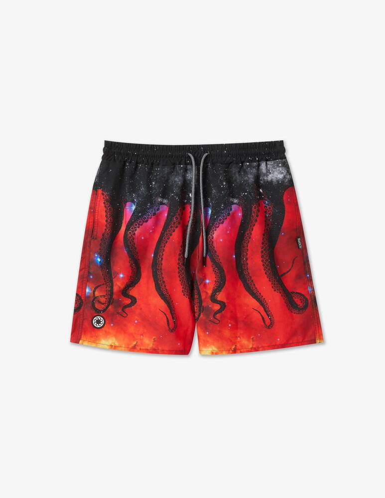 rinascente Octopus Galaxy swimshort - black