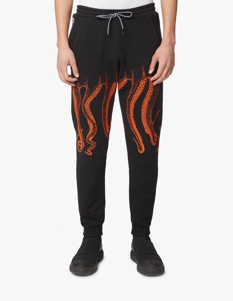 rinascente Octopus Pantalone tuta outline octopus - nero