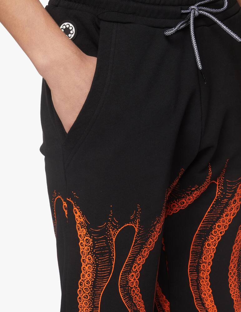 rinascente Octopus Pantalone tuta outline octopus - nero
