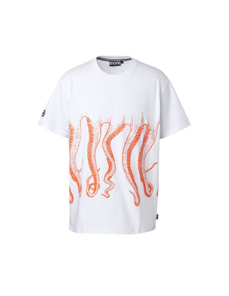 rinascente Octopus Maglietta girocollo outline octopus - bianco