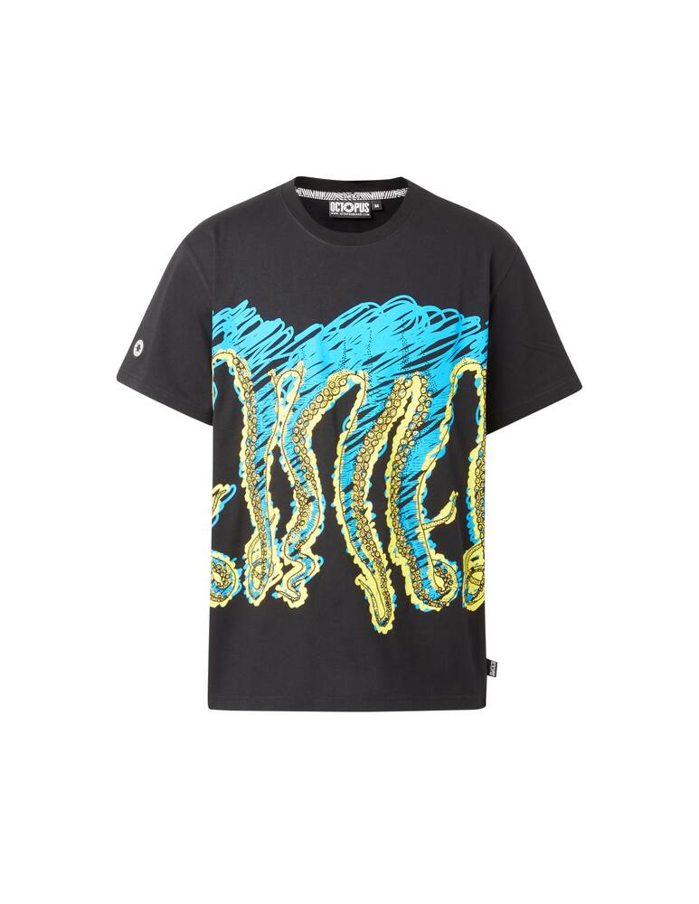 rinascente Octopus Draft t-shirt - black