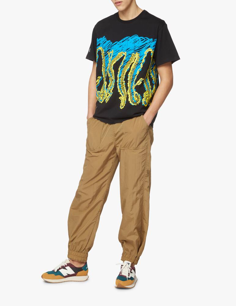 rinascente Octopus Draft t-shirt - black