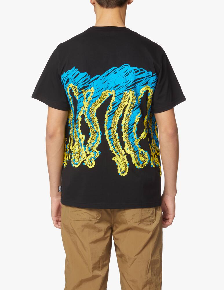 rinascente Octopus Draft t-shirt - black