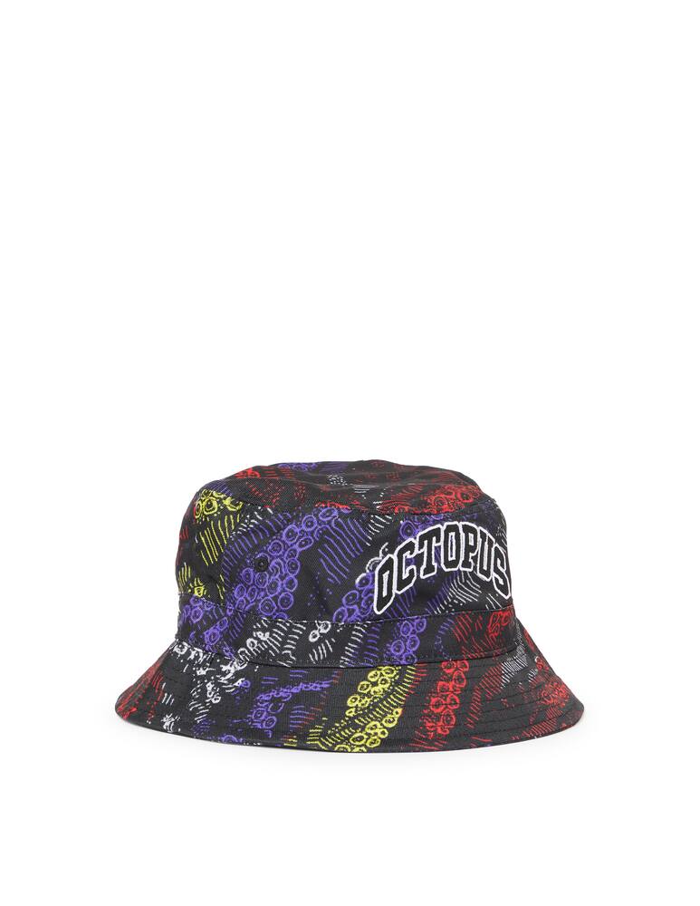 rinascente Octopus Deco bucket hat - Nero