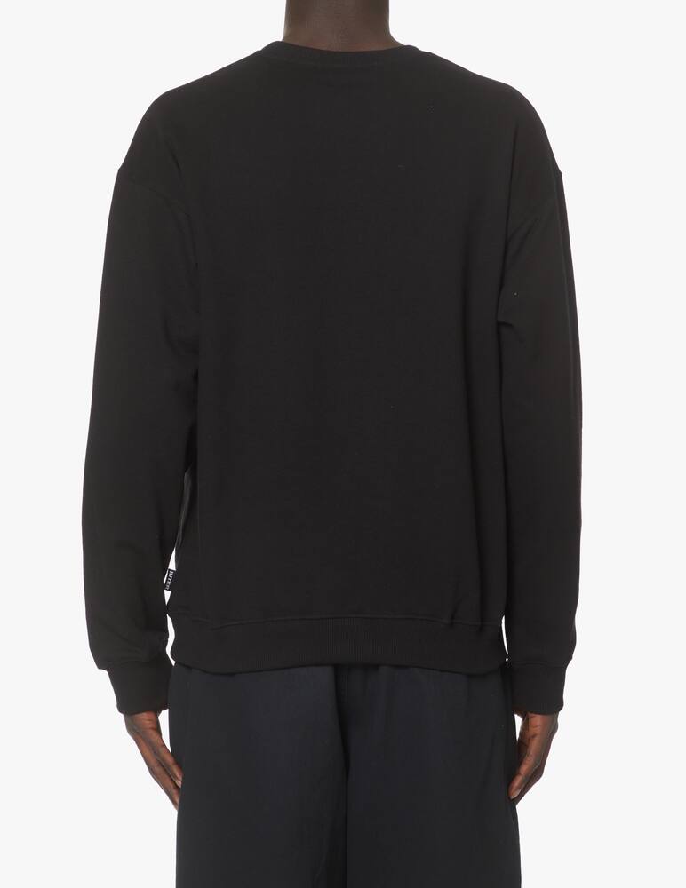 rinascente Iuter L3 carrots roudneck sweatshirt - black